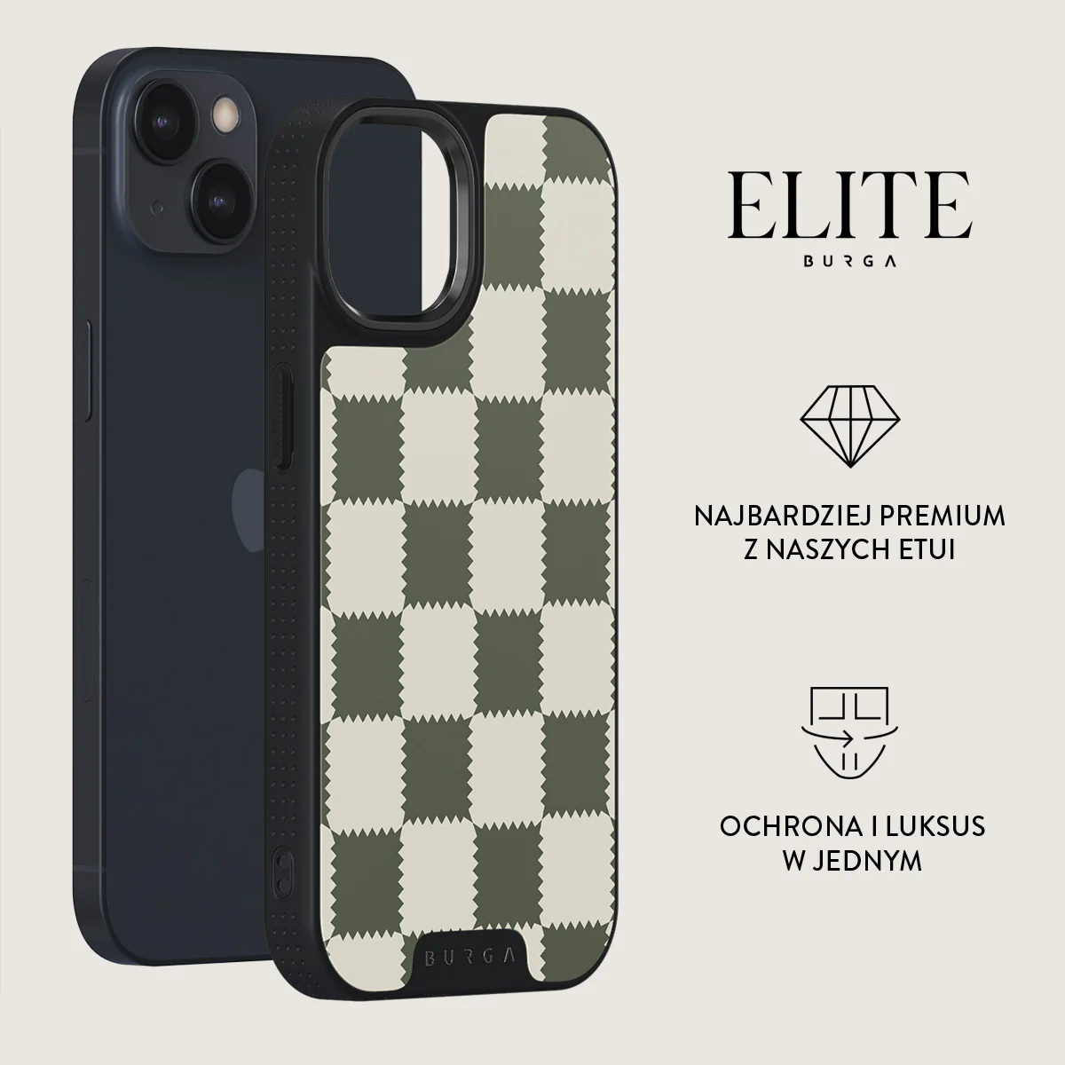 Retro Grid - iPhone 14 Plus Etui - Image 13