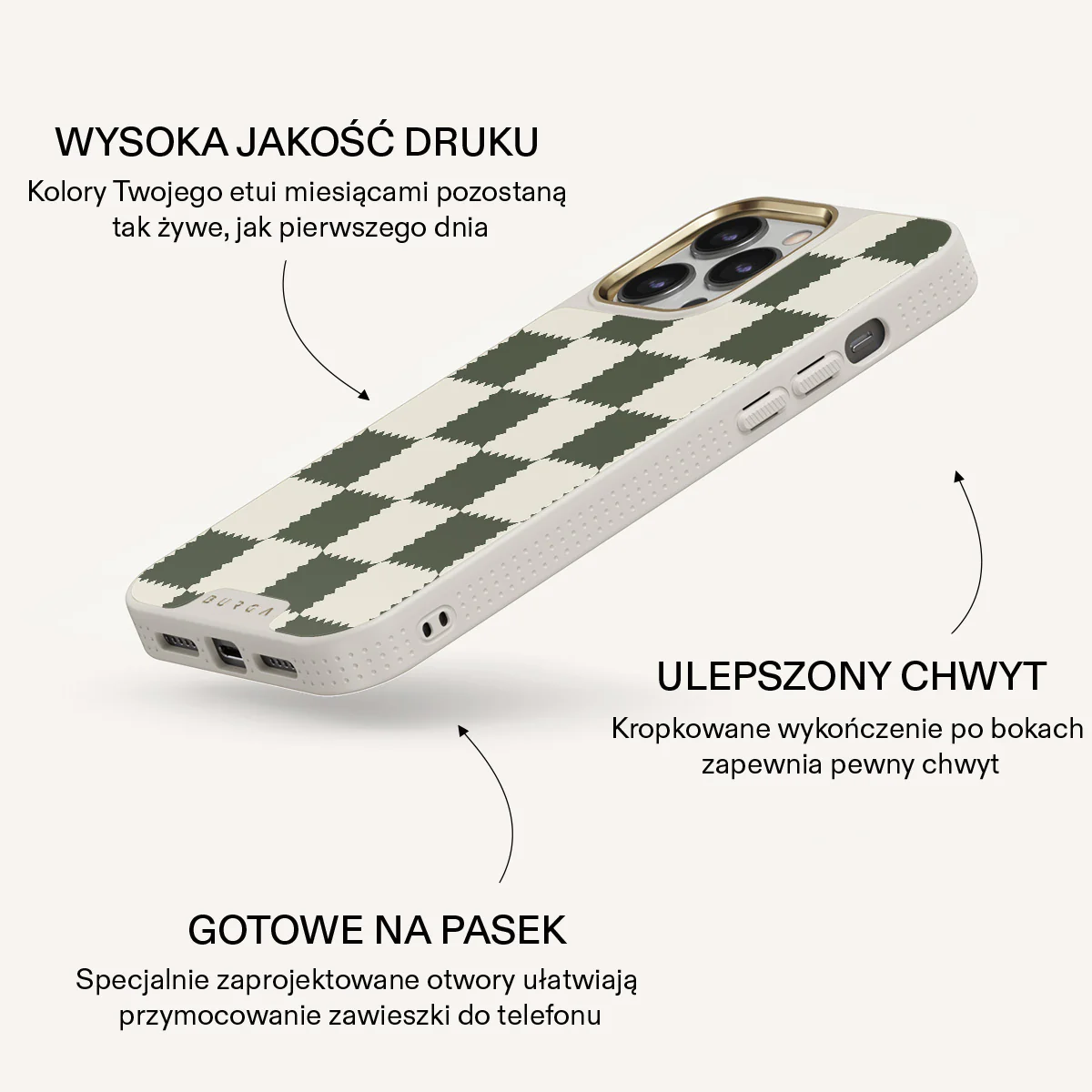 Retro Grid - iPhone 14 Pro Etui - Image 23