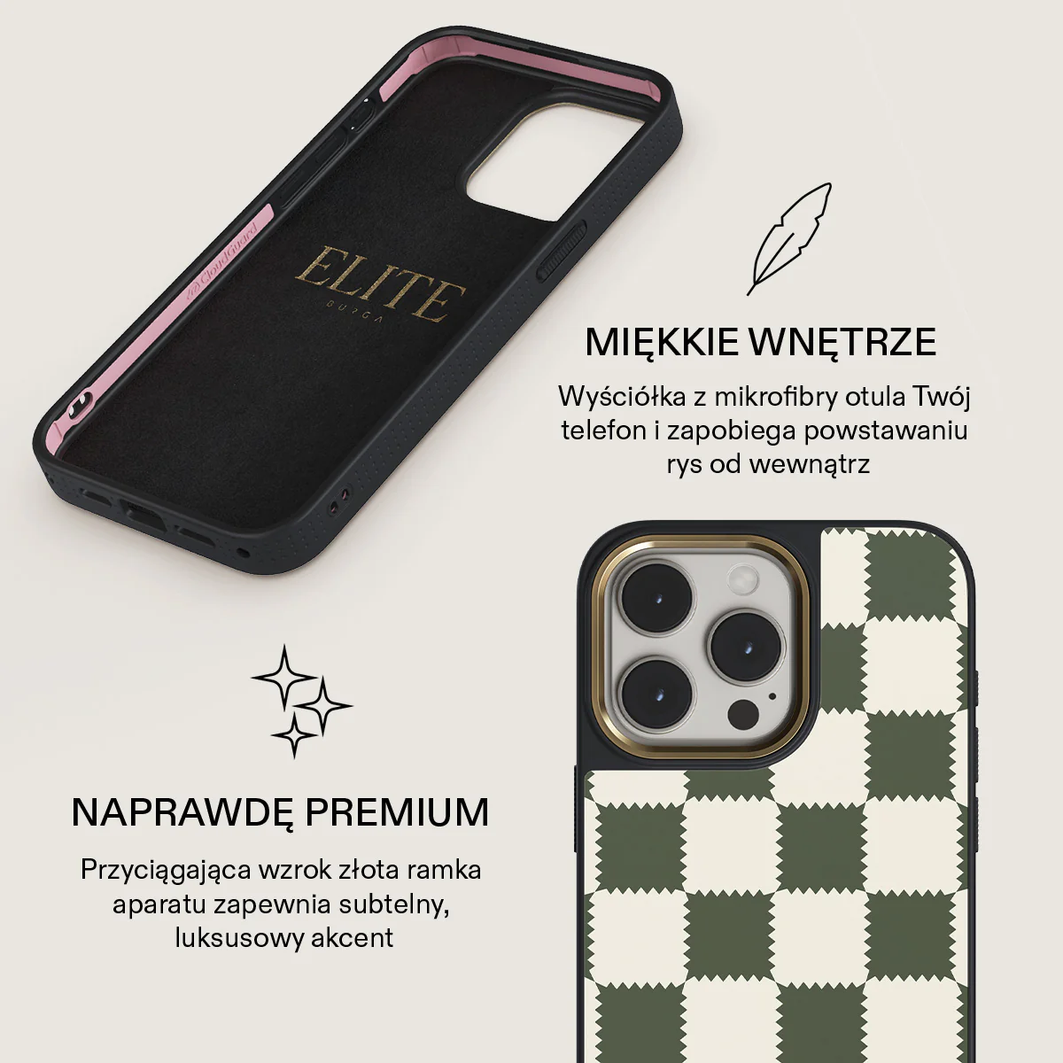 Retro Grid - iPhone 15 Pro Max Etui - Image 10