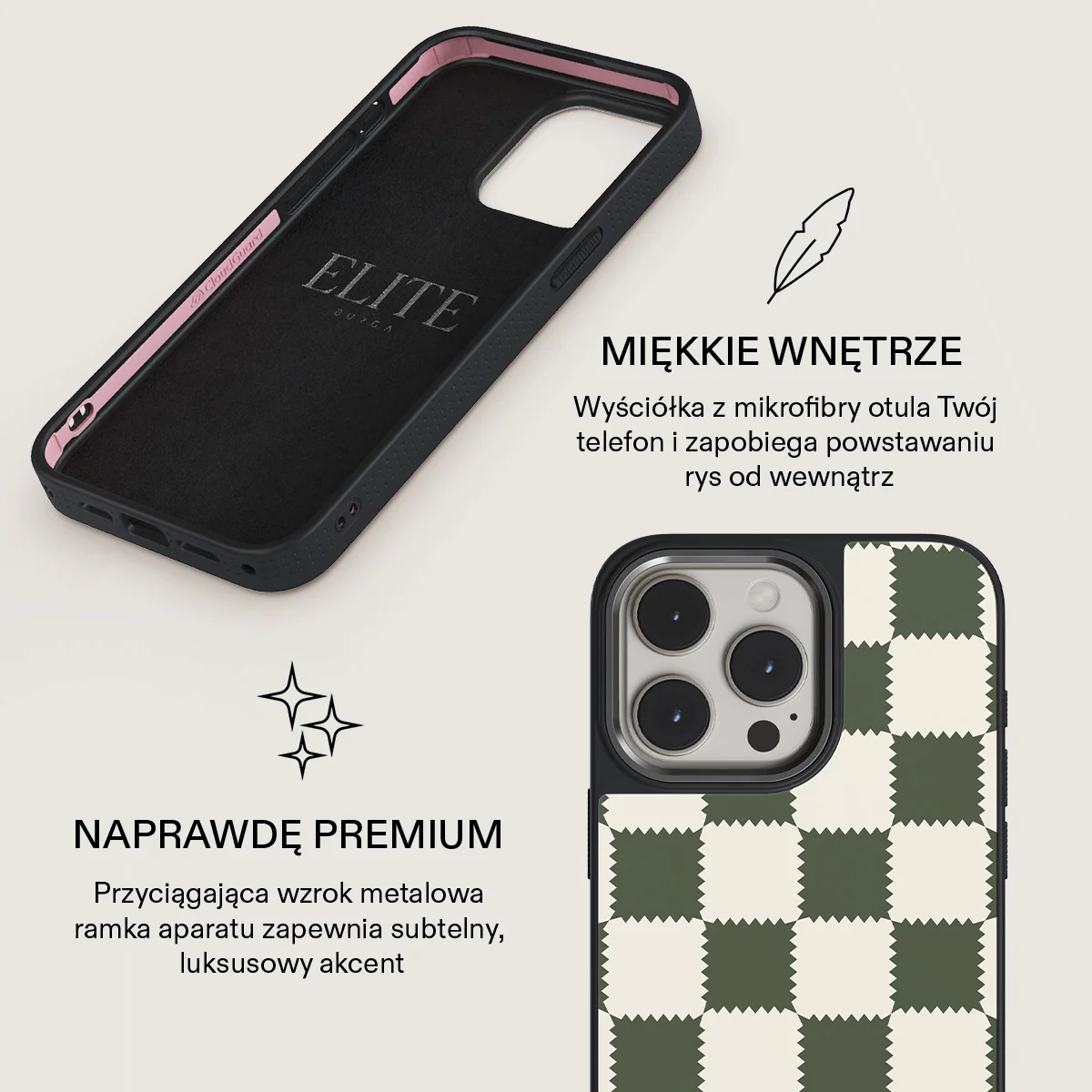 Retro Grid - iPhone 15 Pro Max Etui - Image 17