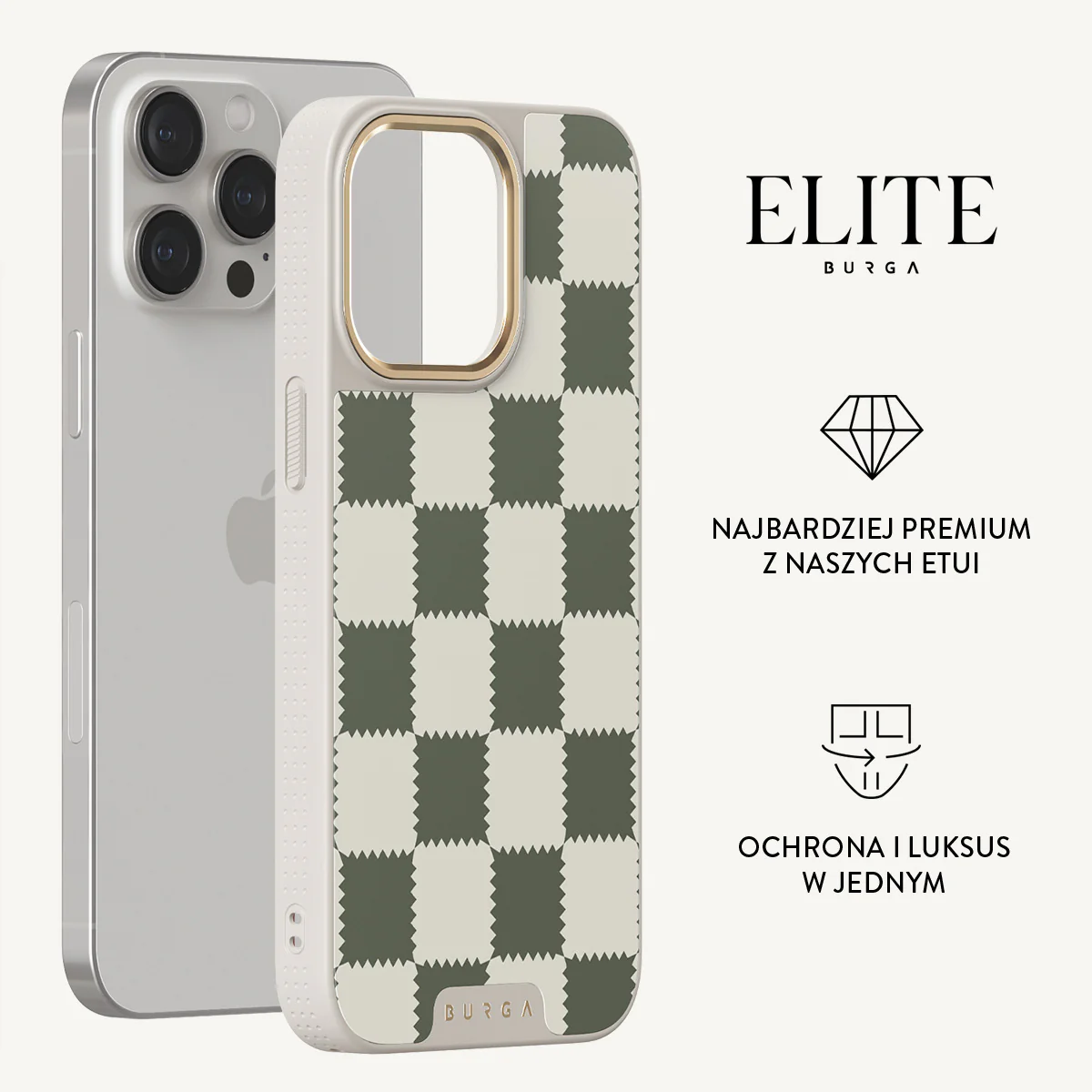 Retro Grid - iPhone 15 Pro Max Etui - Image 20