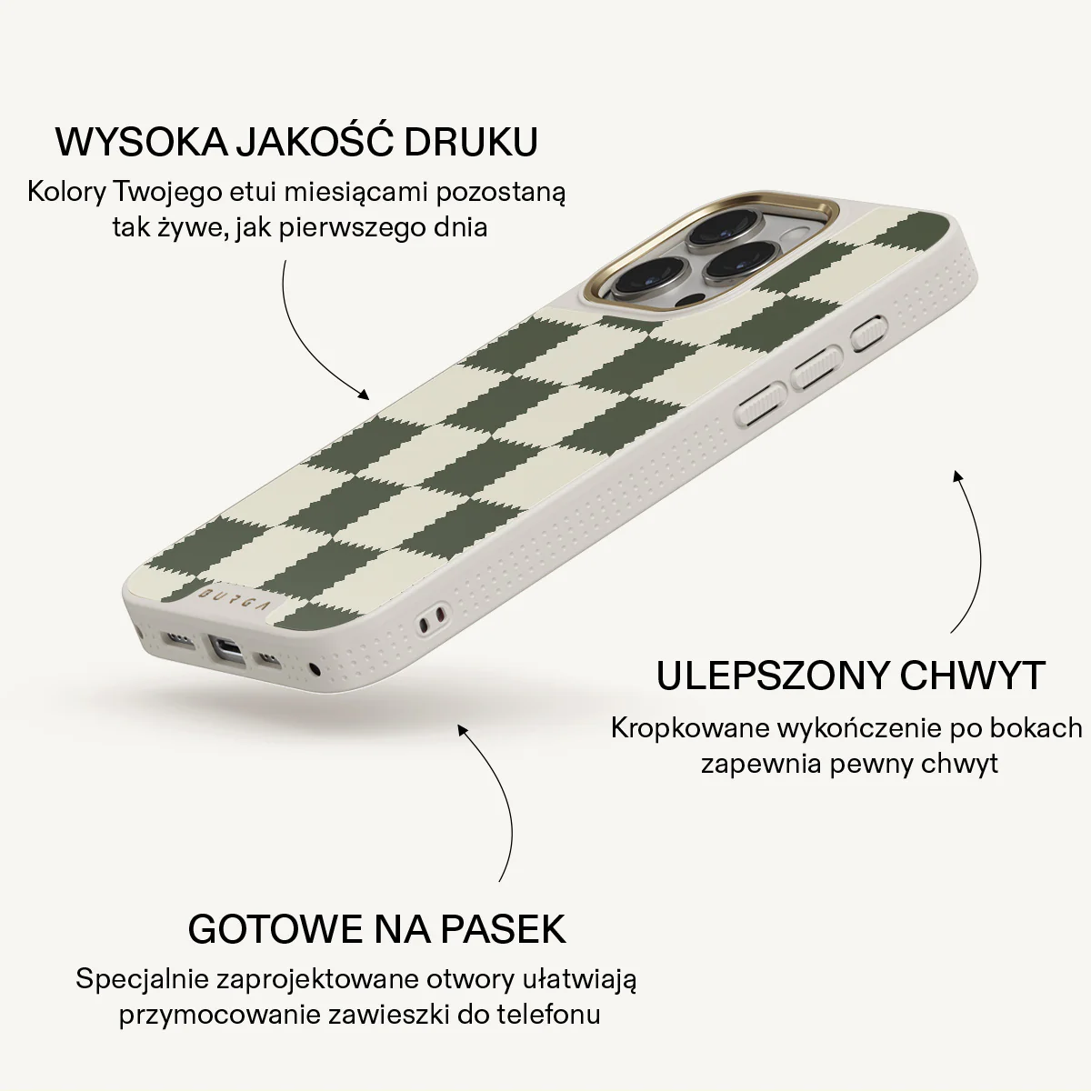 Retro Grid - iPhone 15 Pro Max Etui - Image 23