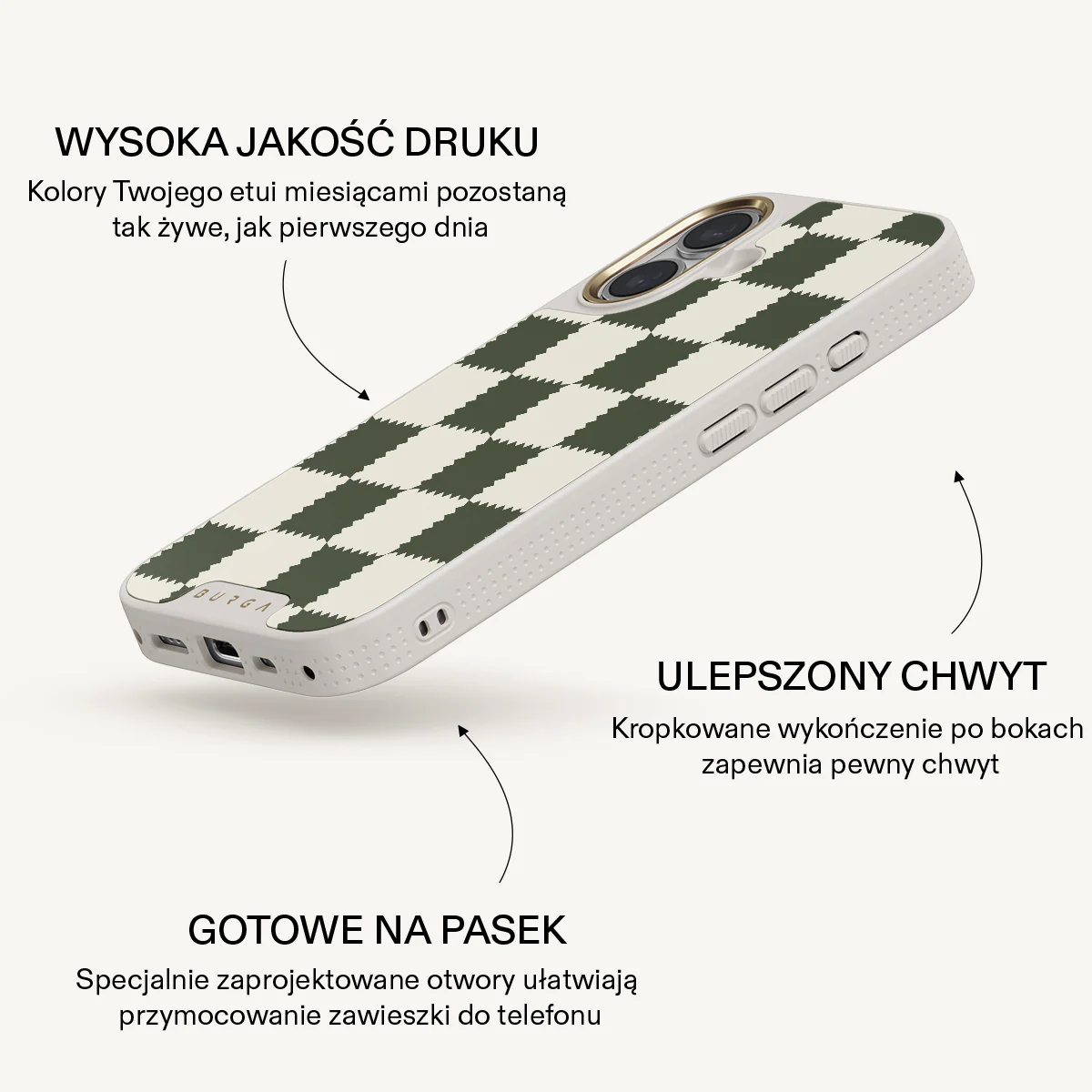 Retro Grid - iPhone 16 Etui - Image 24