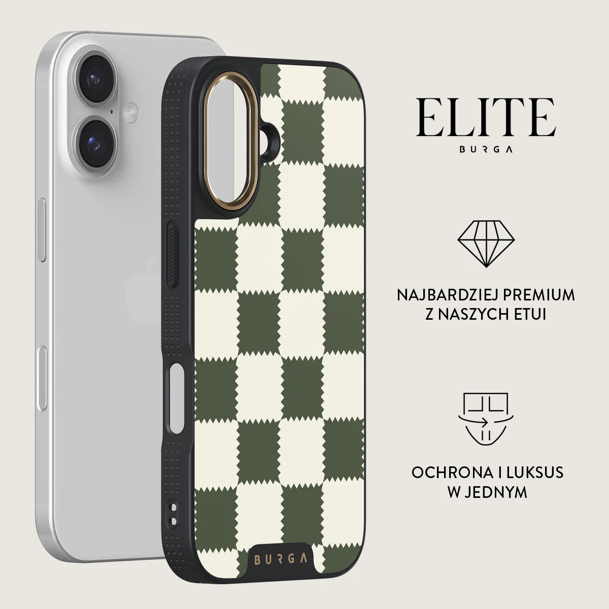 Retro Grid - iPhone 16 Etui - Image 7