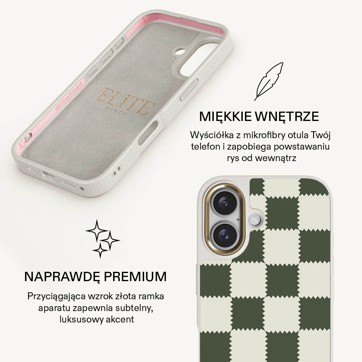 Retro Grid - iPhone 16 Plus Etui - Image 25