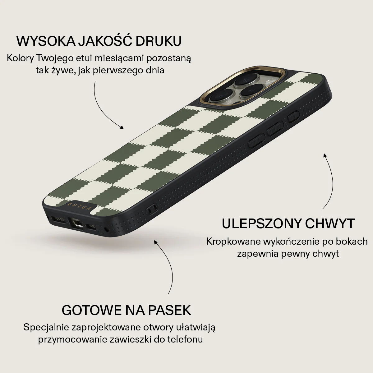 Retro Grid - iPhone 16 Pro Etui - Image 10