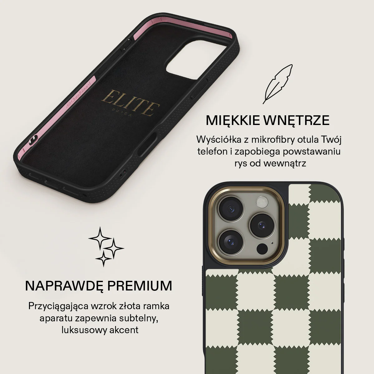 Retro Grid - iPhone 16 Pro Etui - Image 11