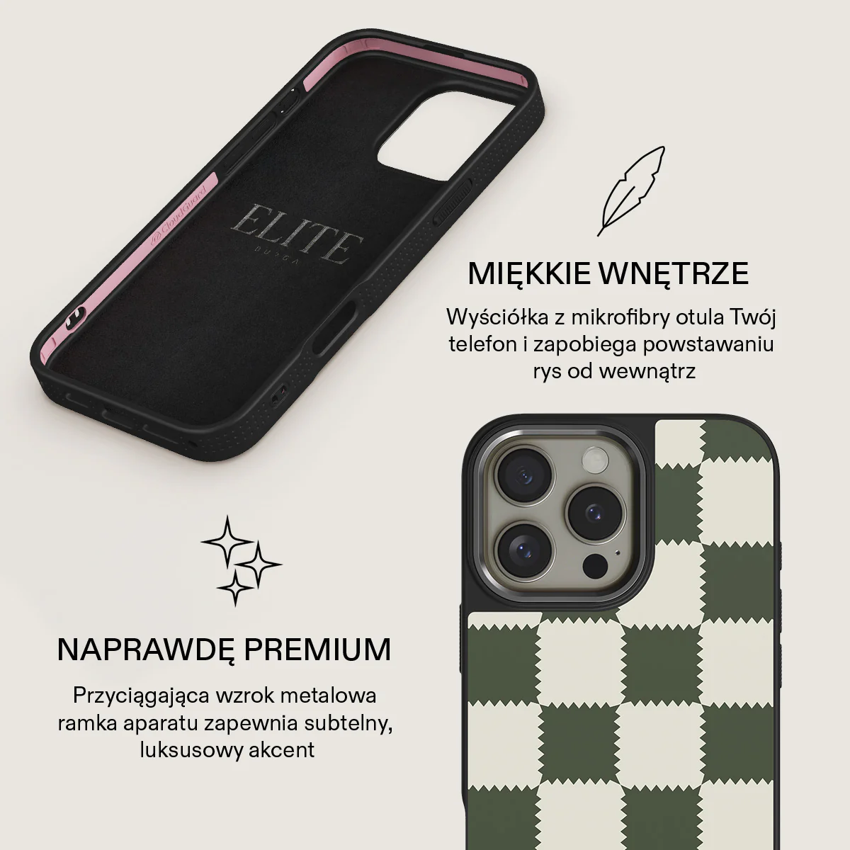 Retro Grid - iPhone 16 Pro Etui - Image 18