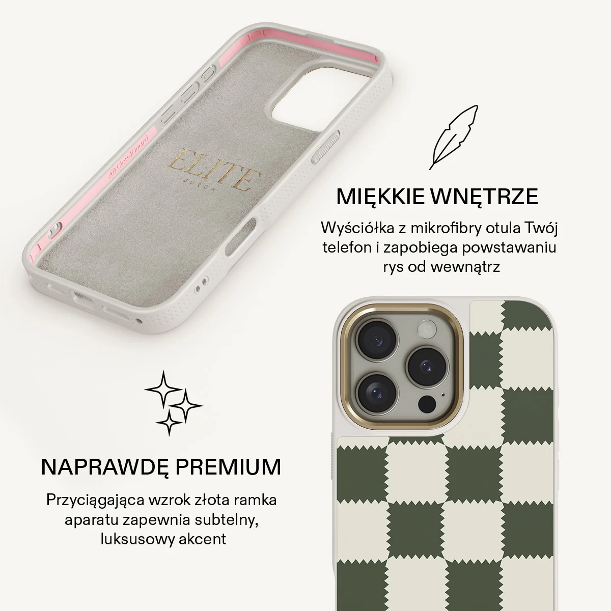 Retro Grid - iPhone 16 Pro Etui - Image 25
