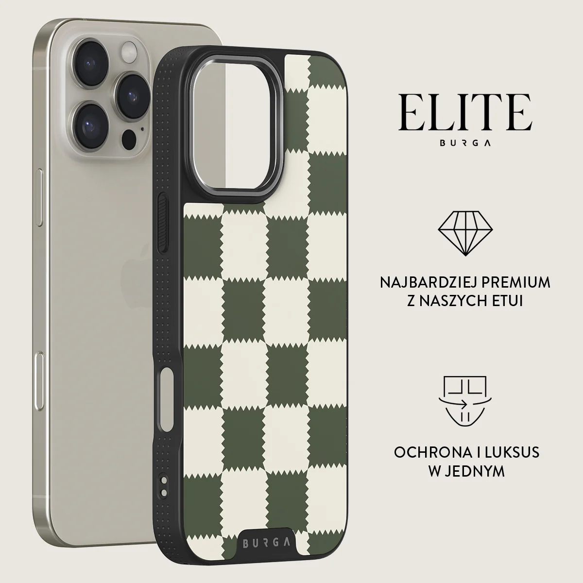 Retro Grid - iPhone 16 Pro Max Etui - Image 14