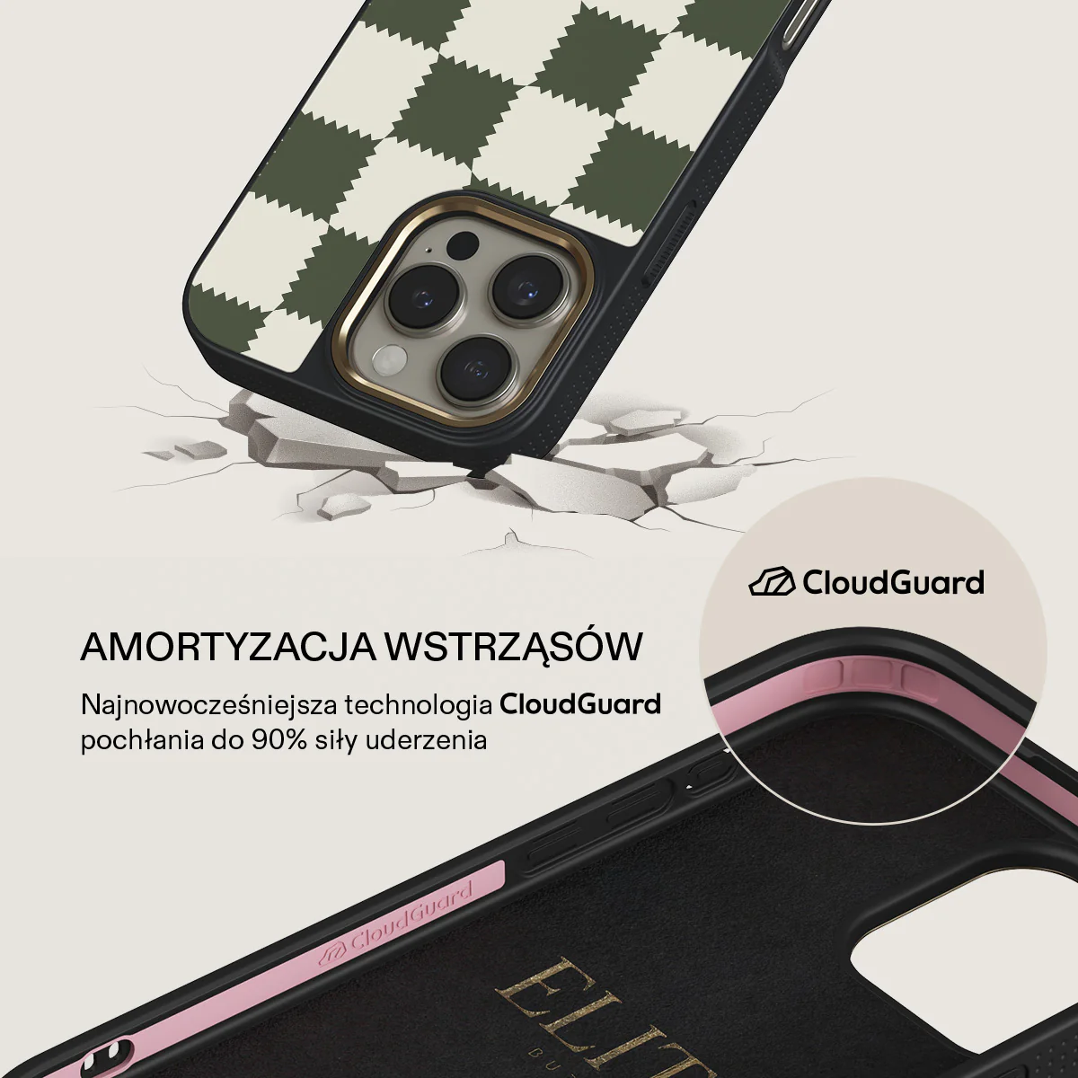 Retro Grid - iPhone 16 Pro Max Etui - Image 8