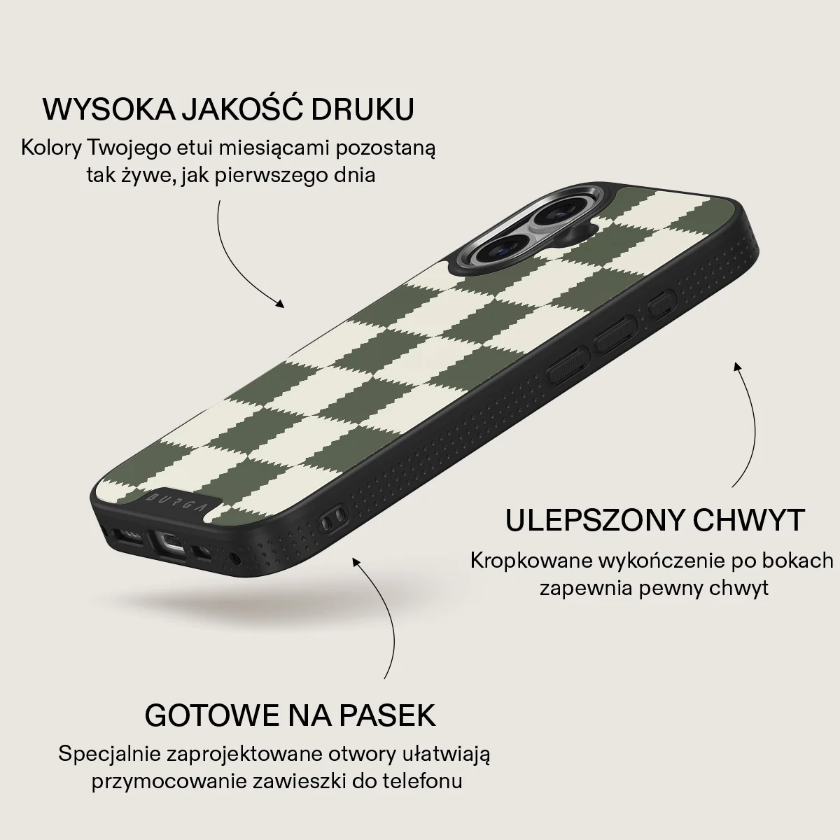 Retro Grid - iPhone 17 Etui - Image 16