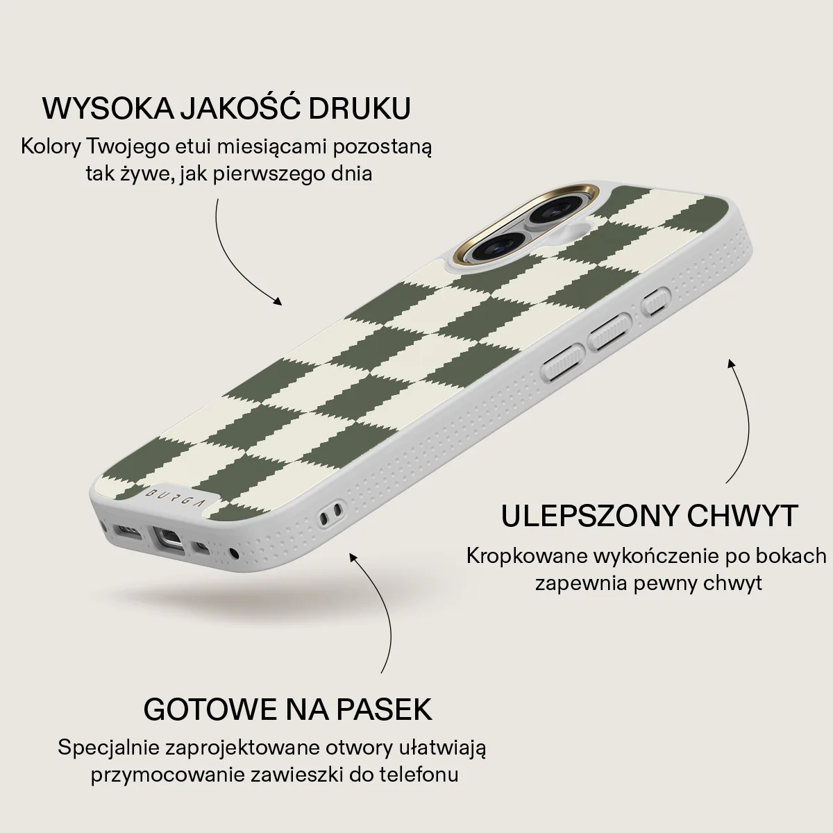 Retro Grid - iPhone 17 Etui - Image 23
