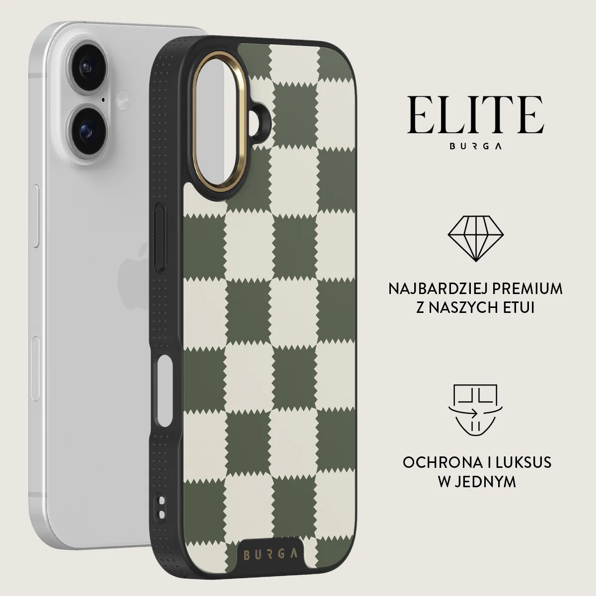 Retro Grid - iPhone 17 Etui - Image 6