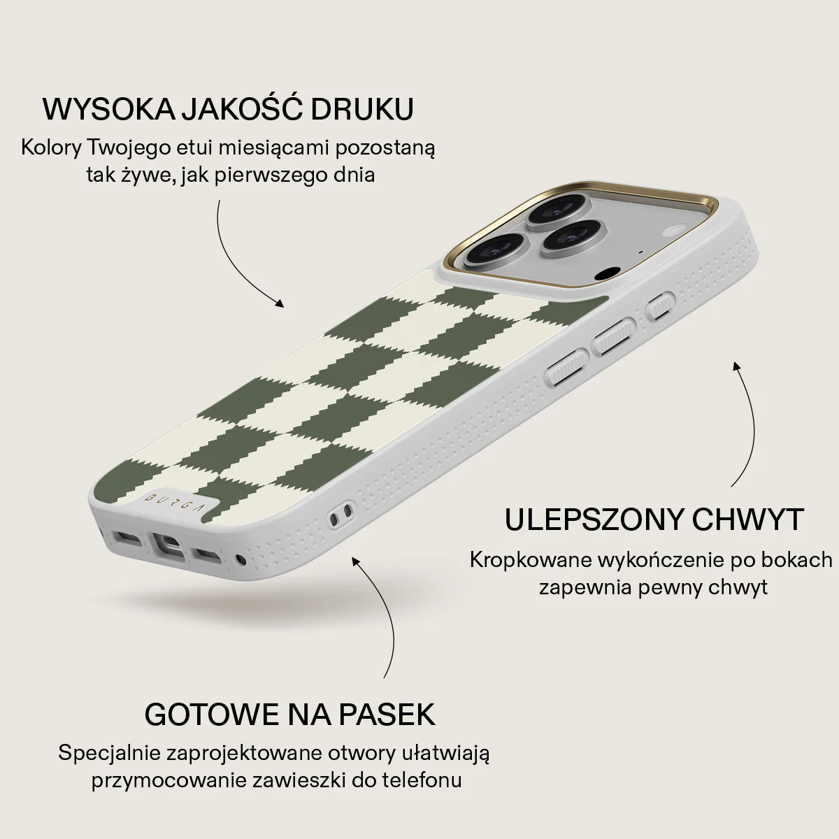 Retro Grid - iPhone 17 Pro Etui - Image 23