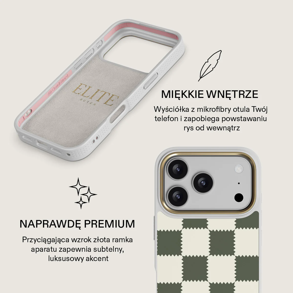 Retro Grid - iPhone 17 Pro Etui - Image 24