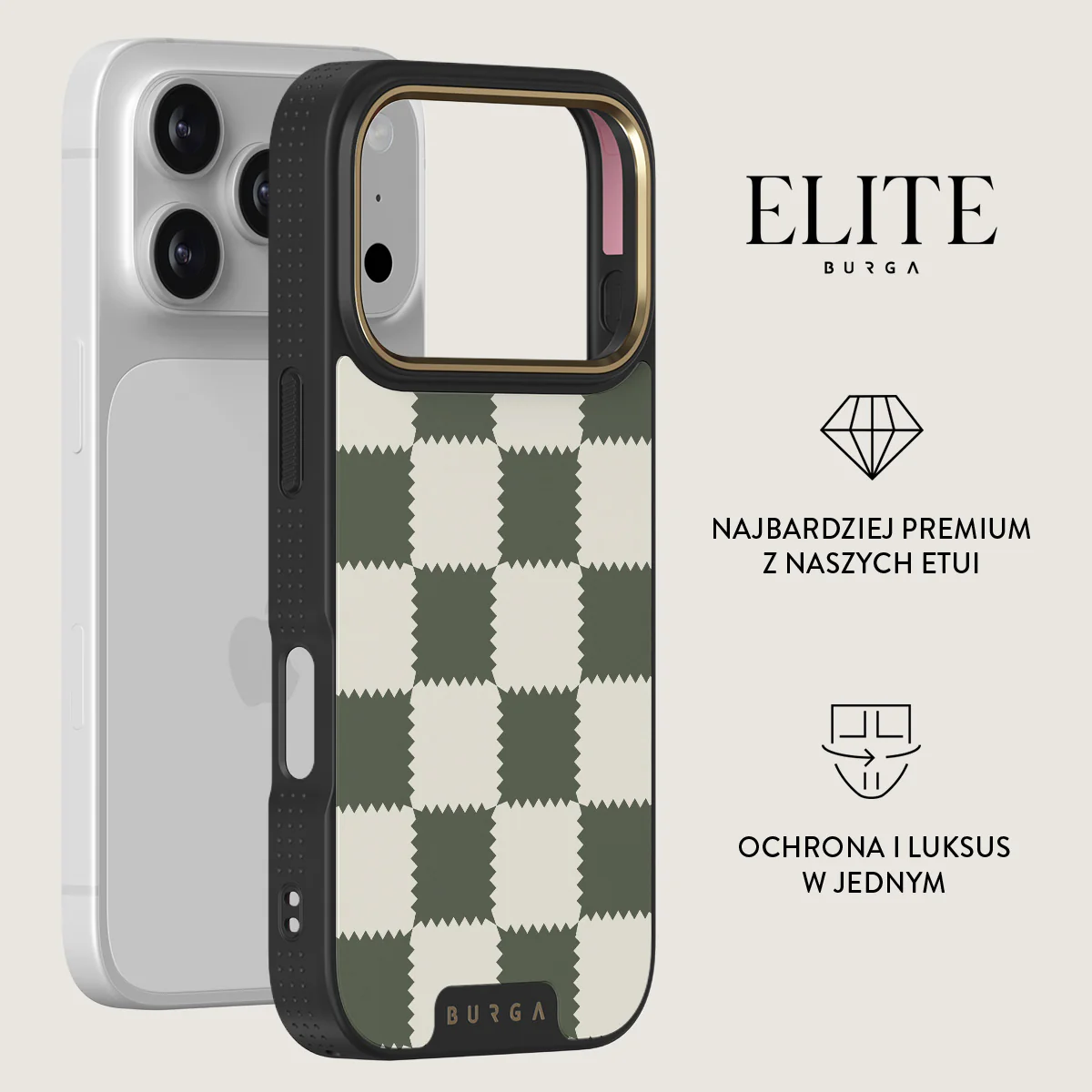 Retro Grid - iPhone 17 Pro Etui - Image 6