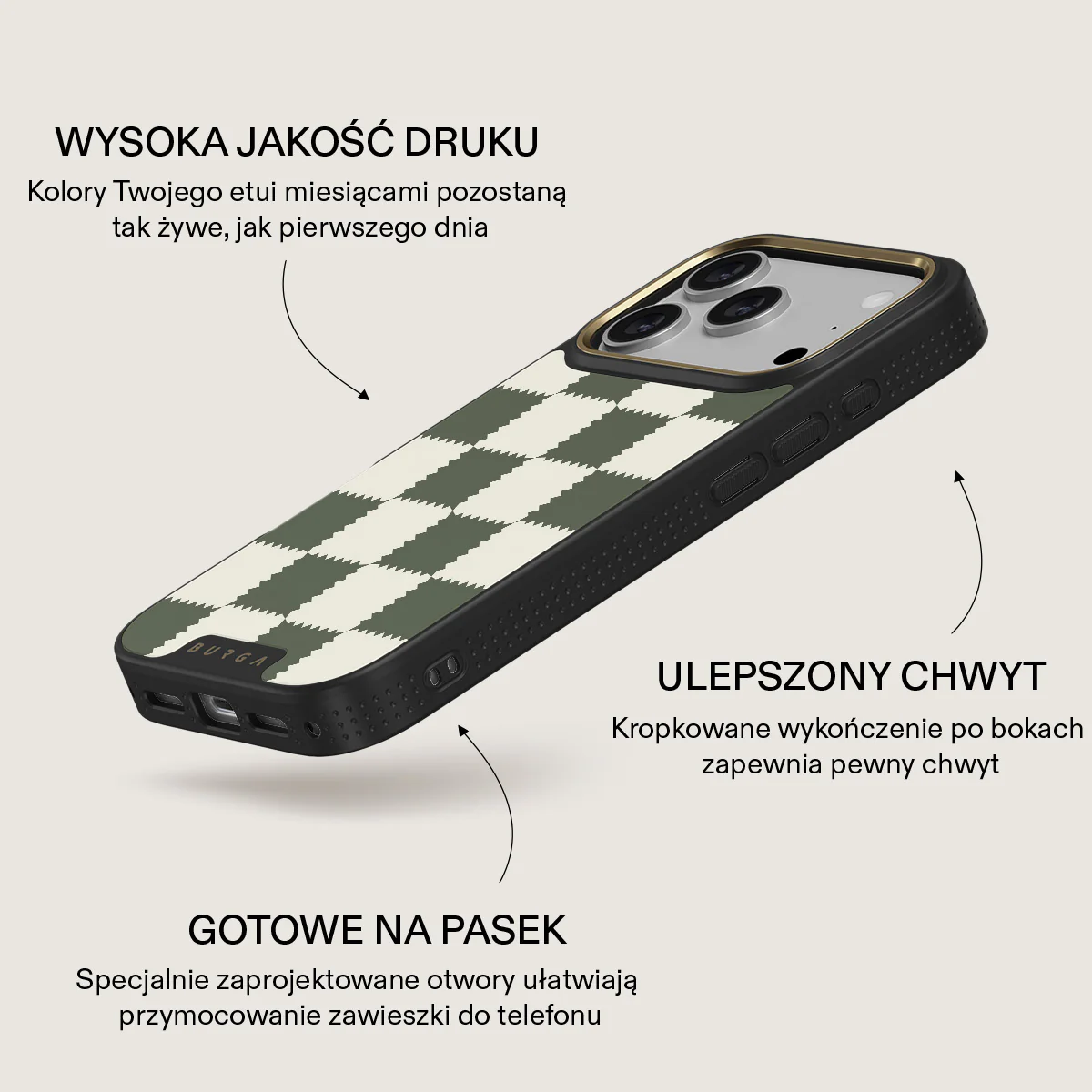 Retro Grid - iPhone 17 Pro Etui - Image 9
