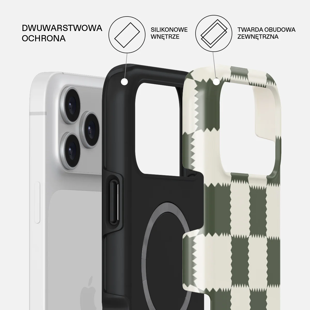 Retro Grid - iPhone 17 Pro Max Etui - Image 2