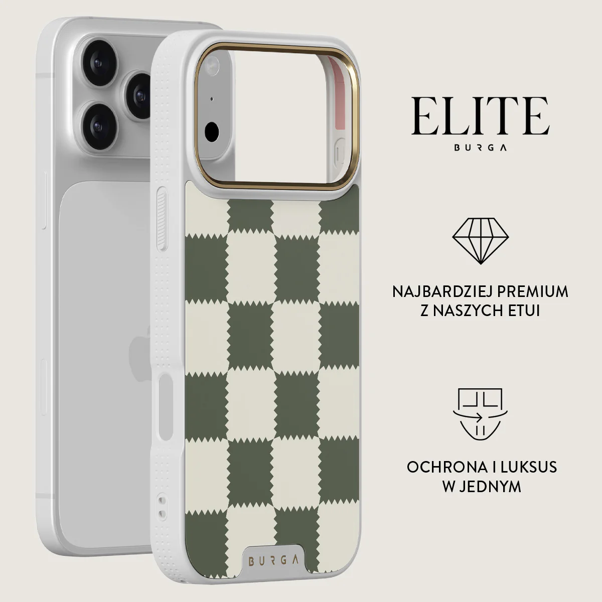 Retro Grid - iPhone 17 Pro Max Etui - Image 20