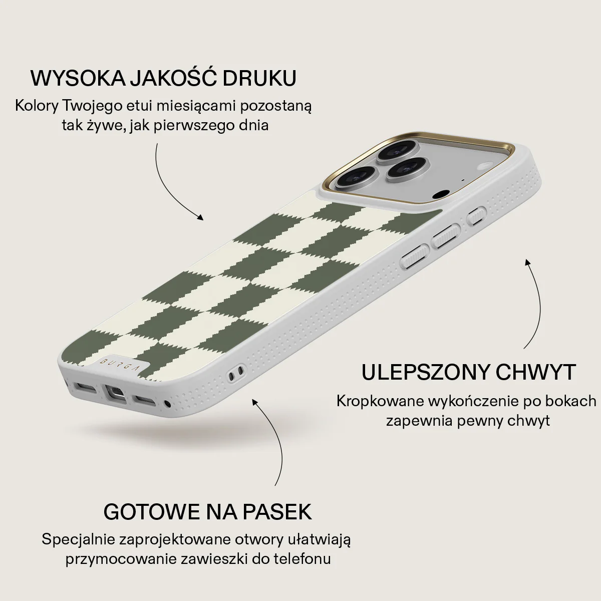 Retro Grid - iPhone 17 Pro Max Etui - Image 23