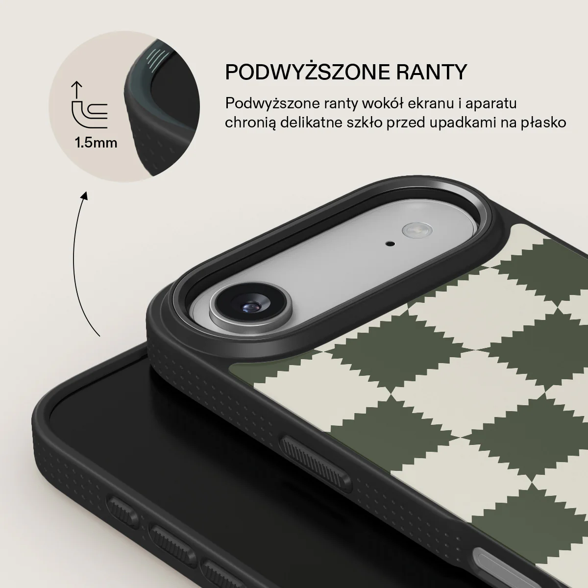 Retro Grid - iPhone Air Etui - Image 15