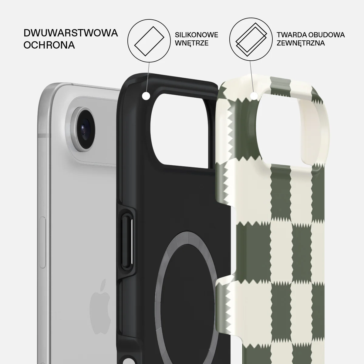 Retro Grid - iPhone Air Etui - Image 2