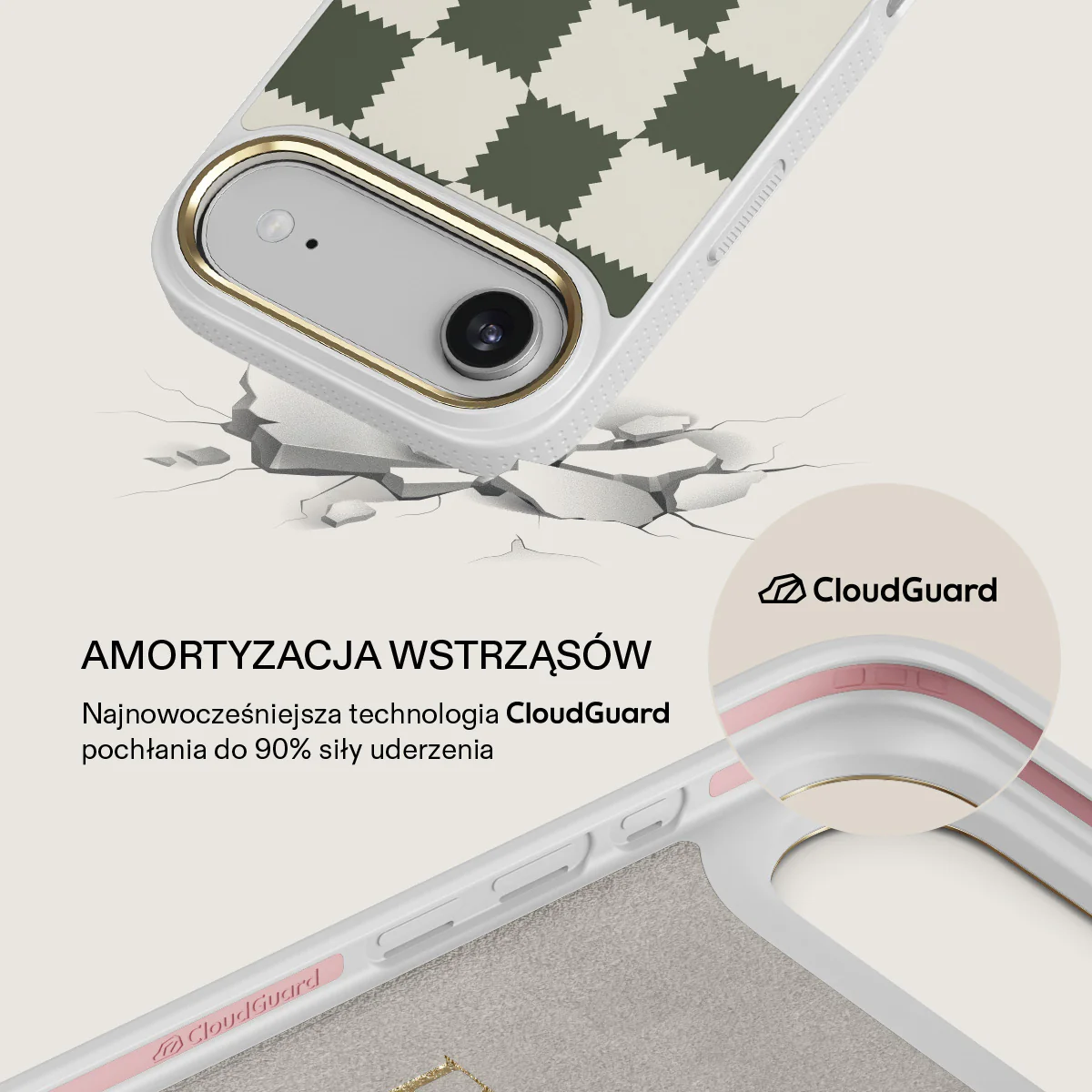 Retro Grid - iPhone Air Etui - Image 21