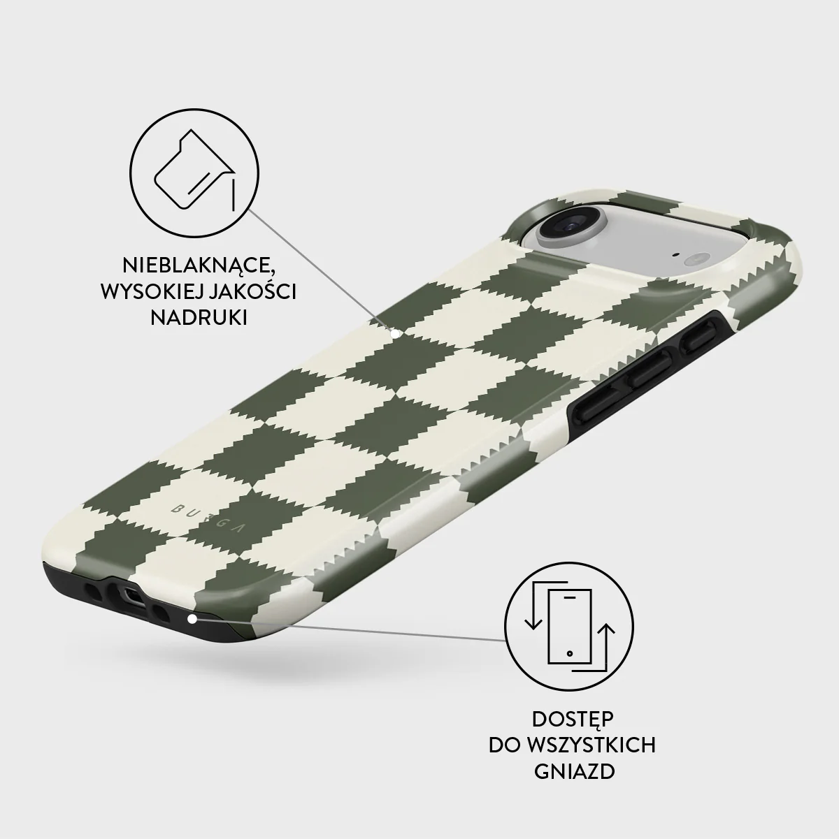 Retro Grid - iPhone Air Etui - Image 3
