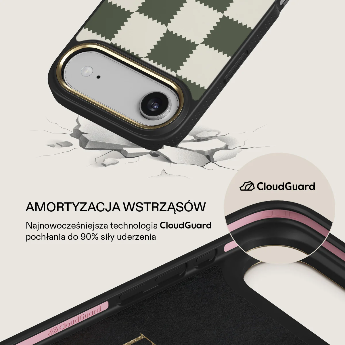 Retro Grid - iPhone Air Etui - Image 7