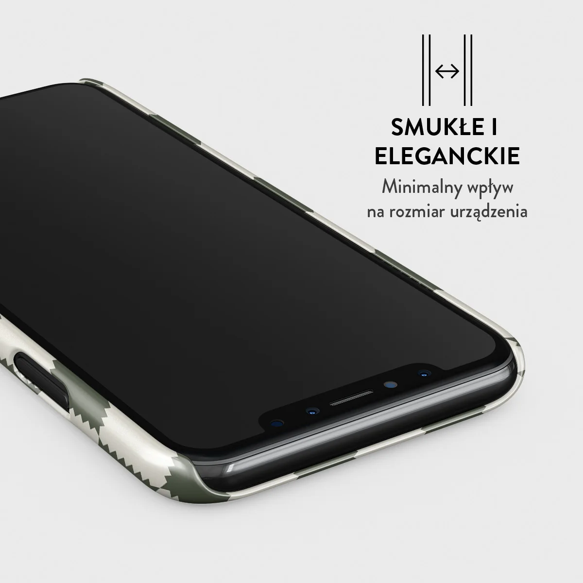 Retro Grid - iPhone X / XS Etui - Image 4