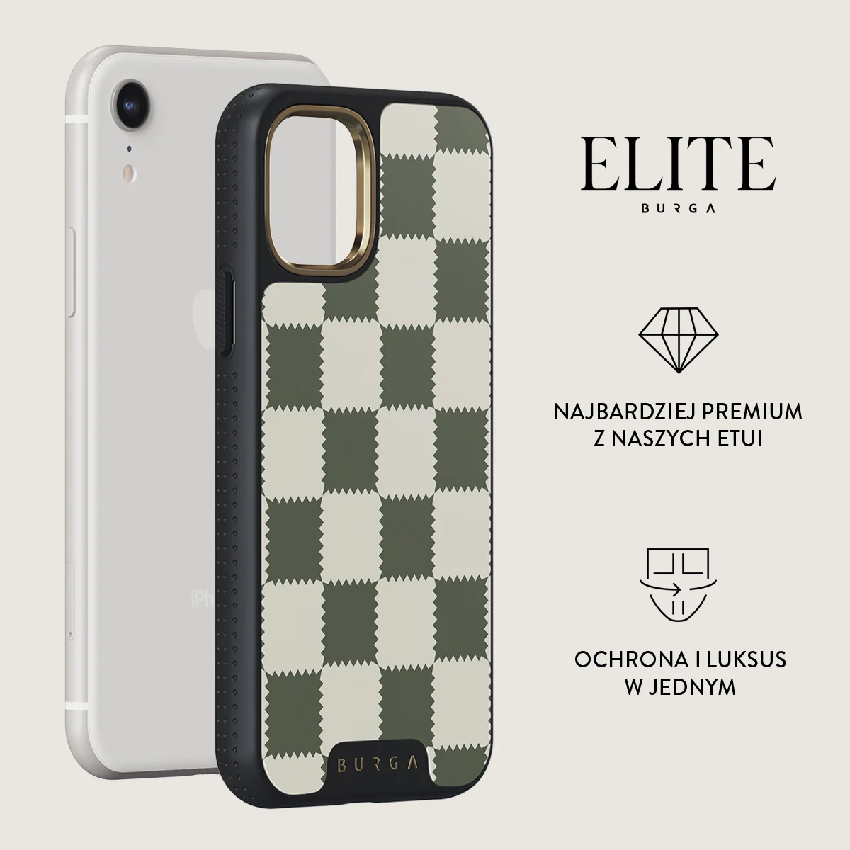 Retro Grid - iPhone XR Etui - Image 10