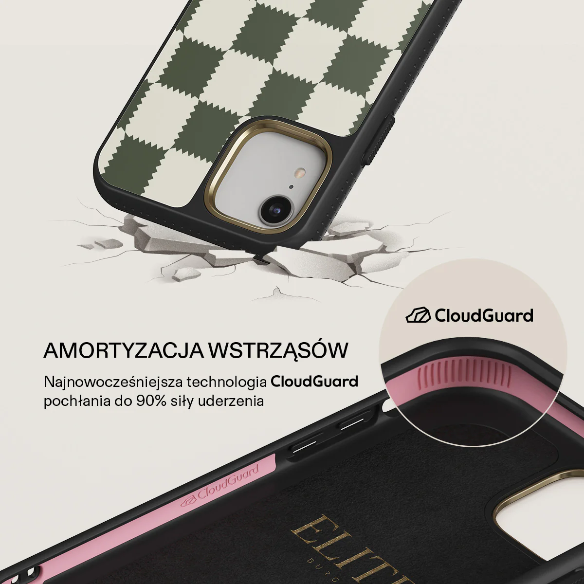 Retro Grid - iPhone XR Etui - Image 11