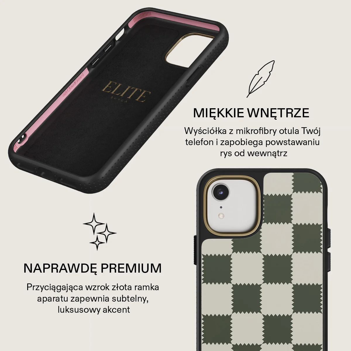 Retro Grid - iPhone XR Etui - Image 14