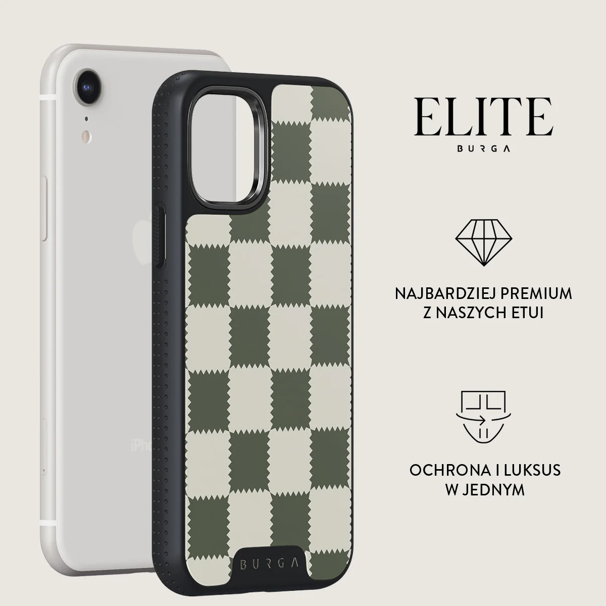 Retro Grid - iPhone XR Etui - Image 17