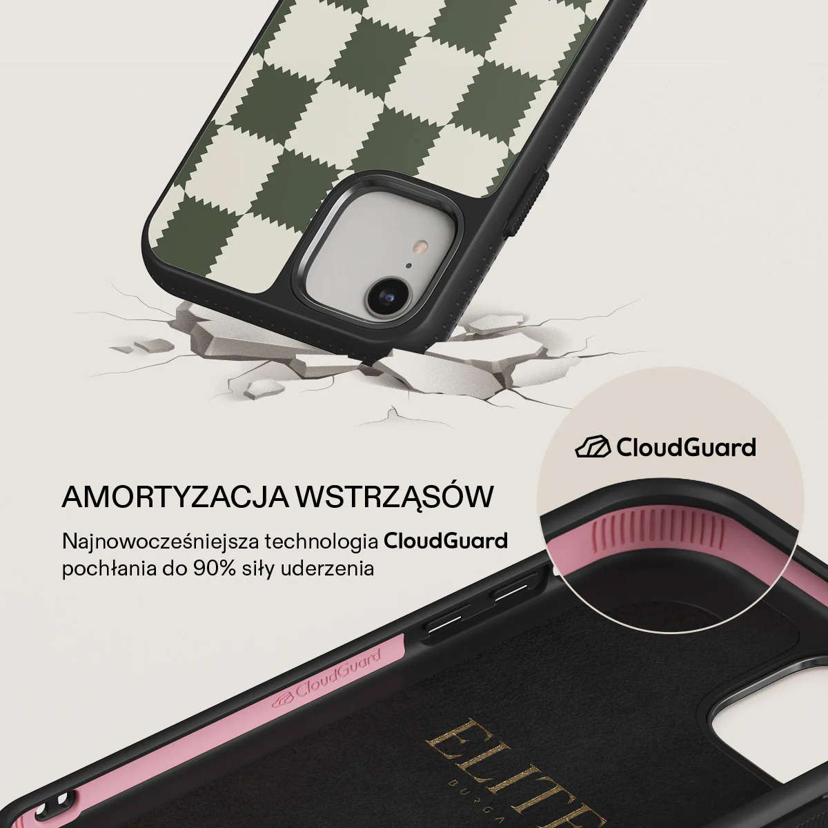 Retro Grid - iPhone XR Etui - Image 18