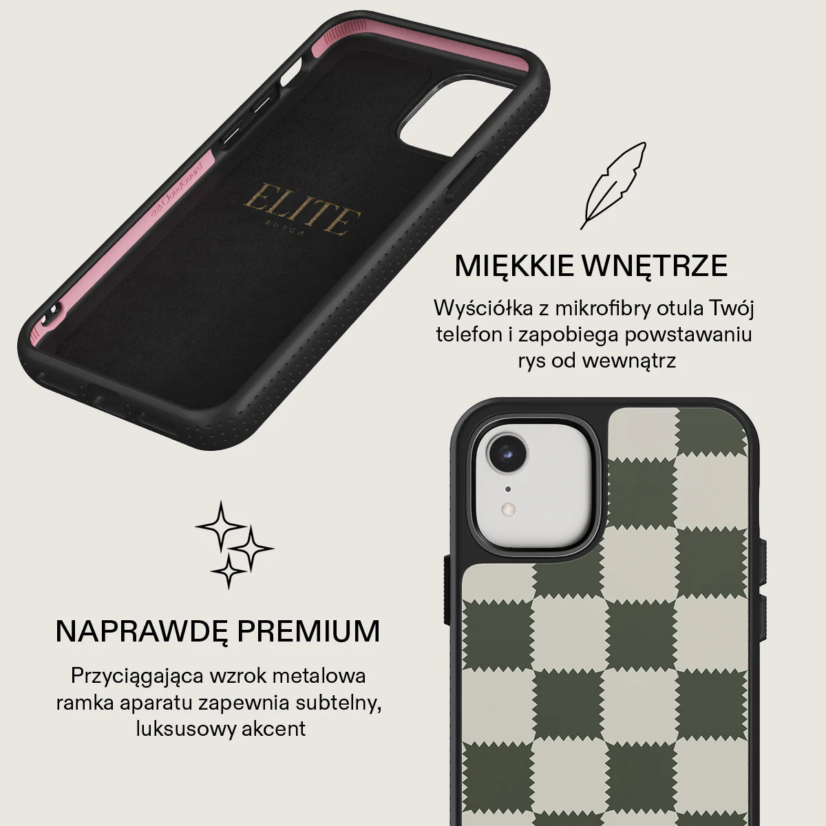 Retro Grid - iPhone XR Etui - Image 21
