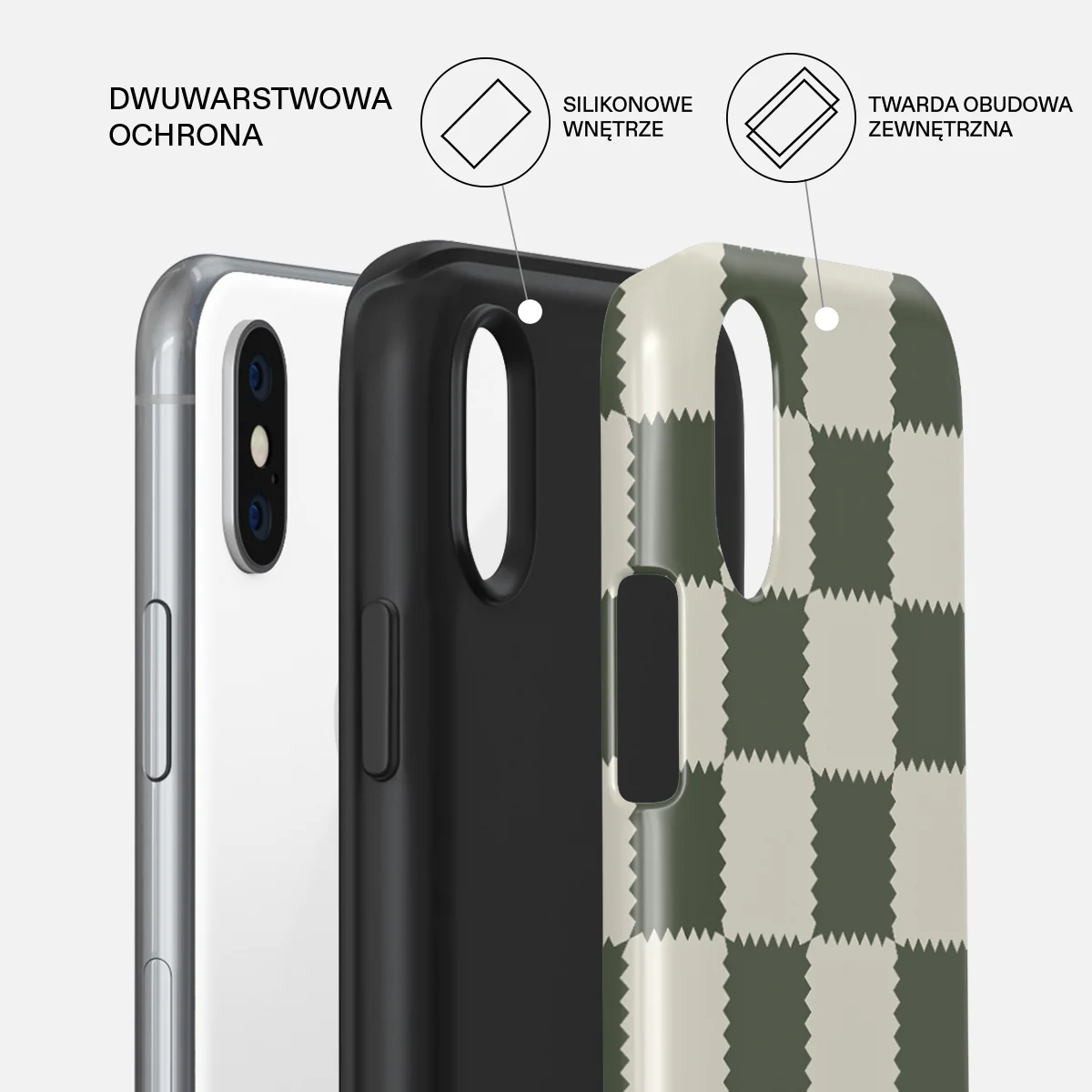 Retro Grid - iPhone XS Max Etui - Image 6