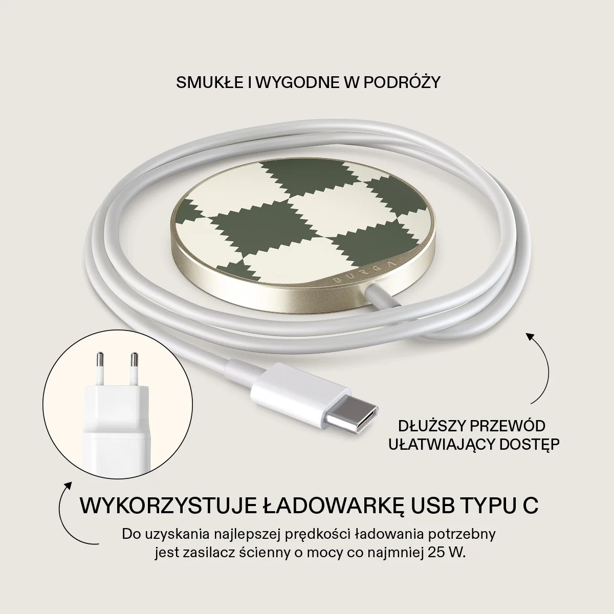 Retro Grid - Magnetyczna ładowarka bezprzewodowa - Image 3