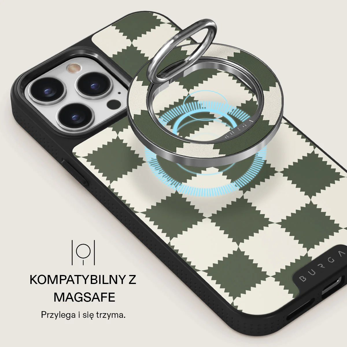 Retro Grid - Magnetyczny Okrągły Uchwyt - Image 4