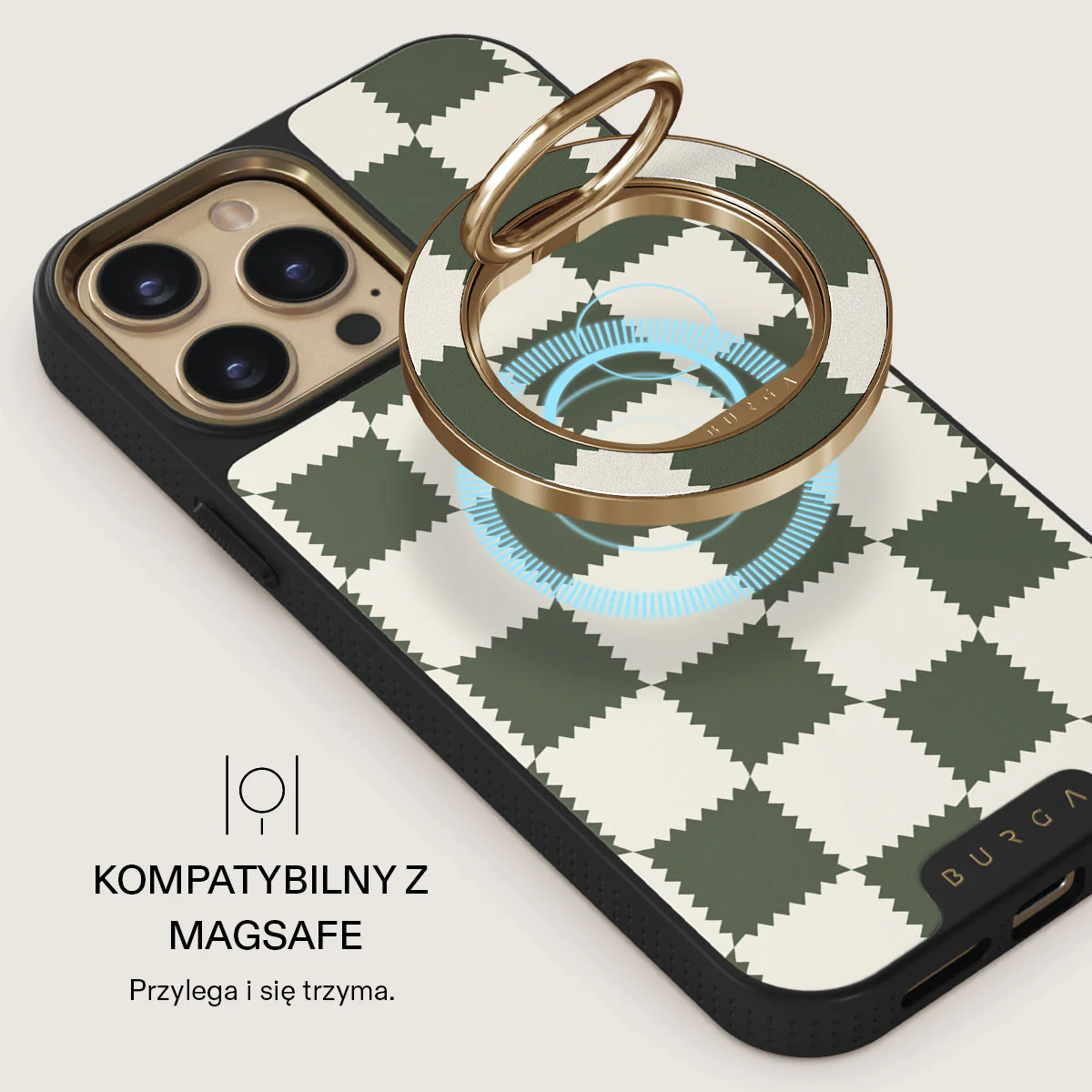 Retro Grid - Magnetyczny Okrągły Uchwyt - Image 8