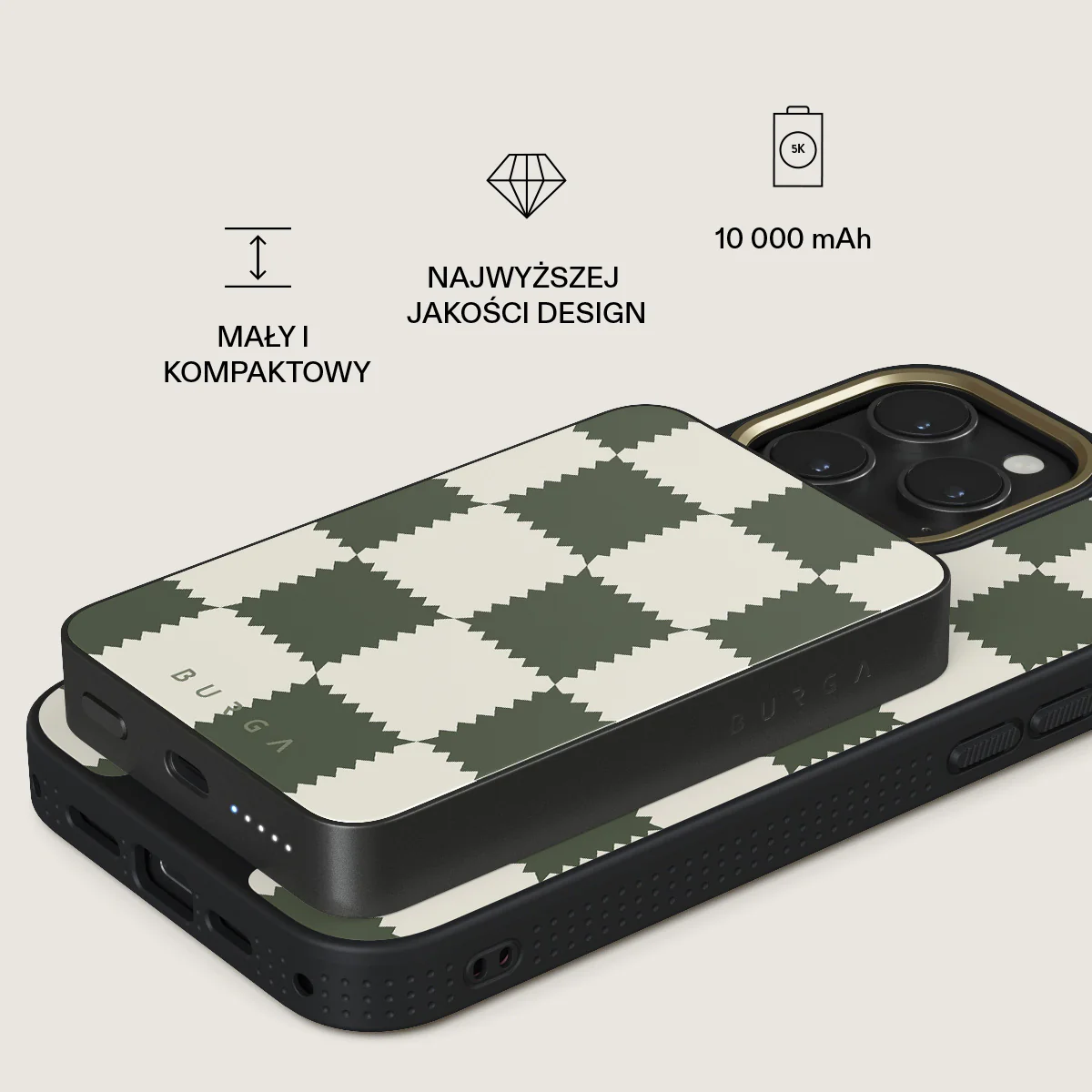 Retro Grid - Magnetyczny power bank - Image 17