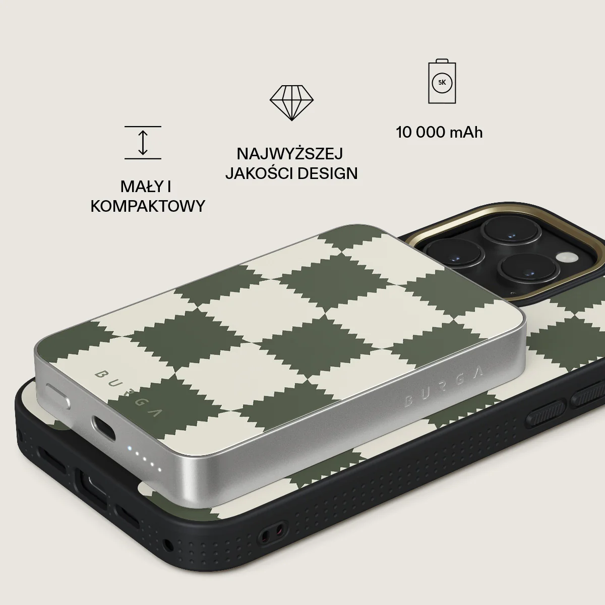 Retro Grid - Magnetyczny power bank - Image 27
