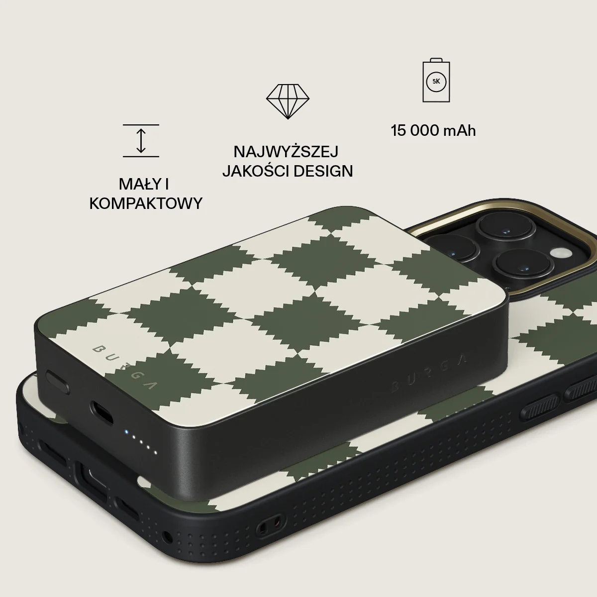 Retro Grid - Magnetyczny power bank - Image 32