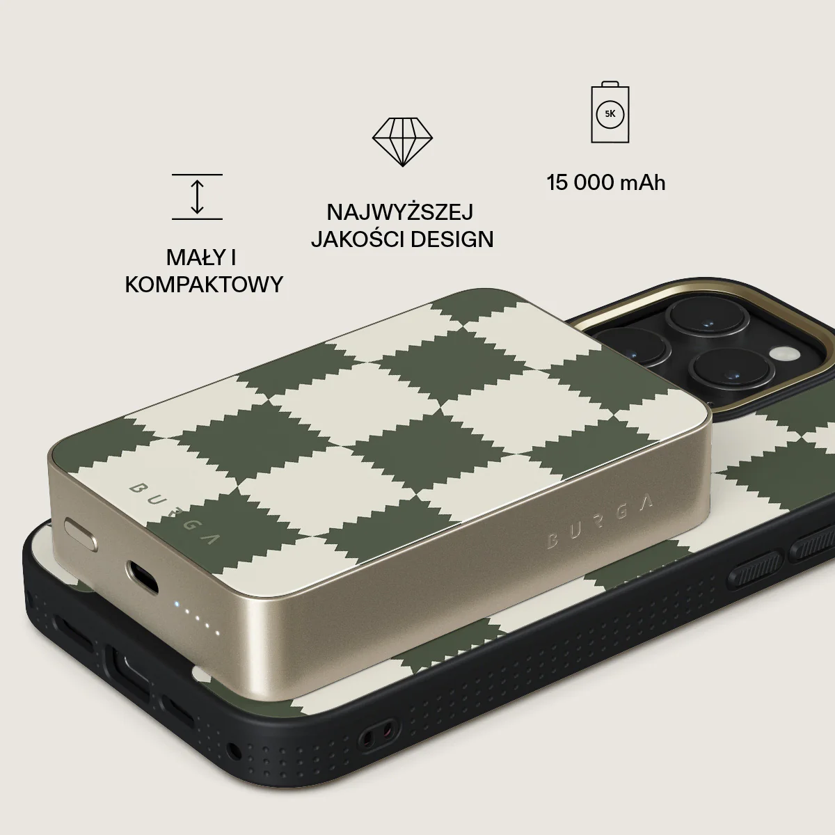 Retro Grid - Magnetyczny power bank - Image 37