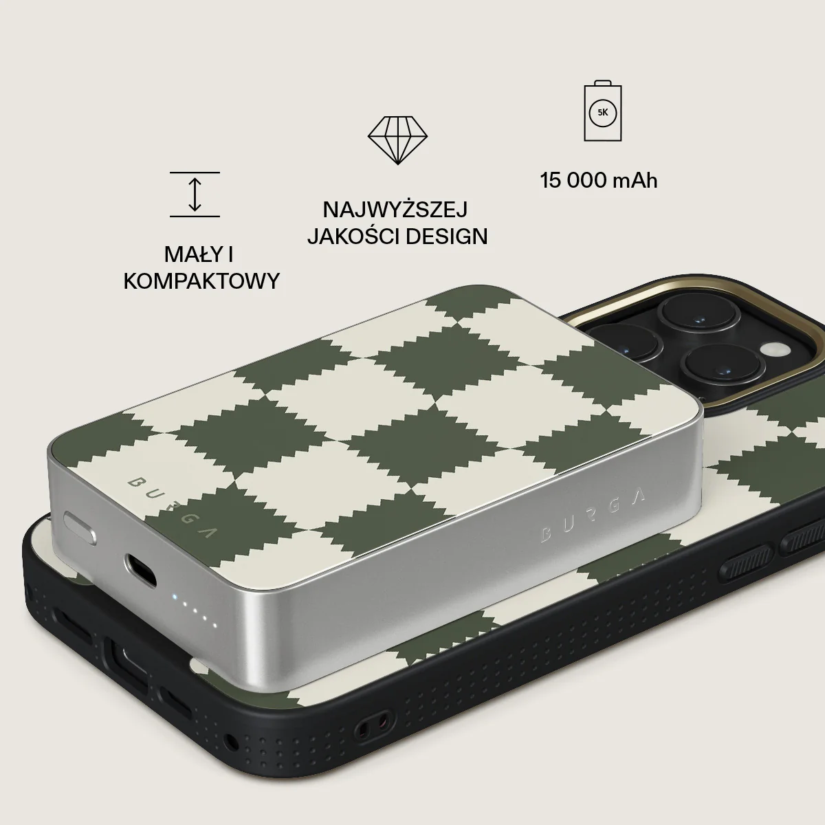 Retro Grid - Magnetyczny power bank - Image 42