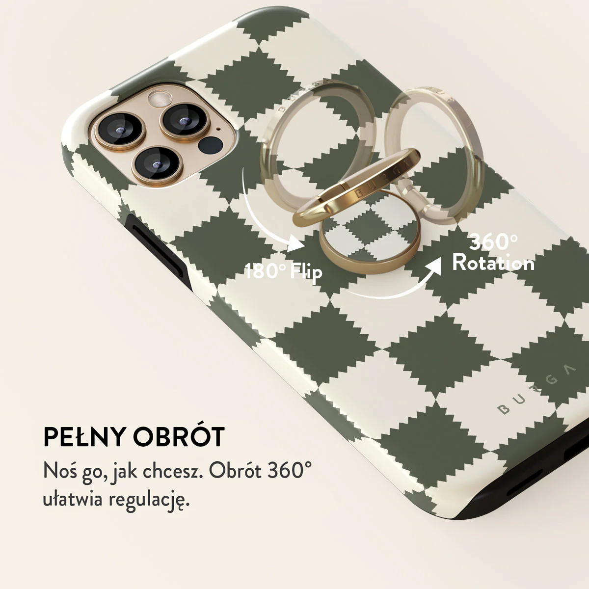 Retro Grid - Samoprzylepny Okrągły Uchwyt - Image 8