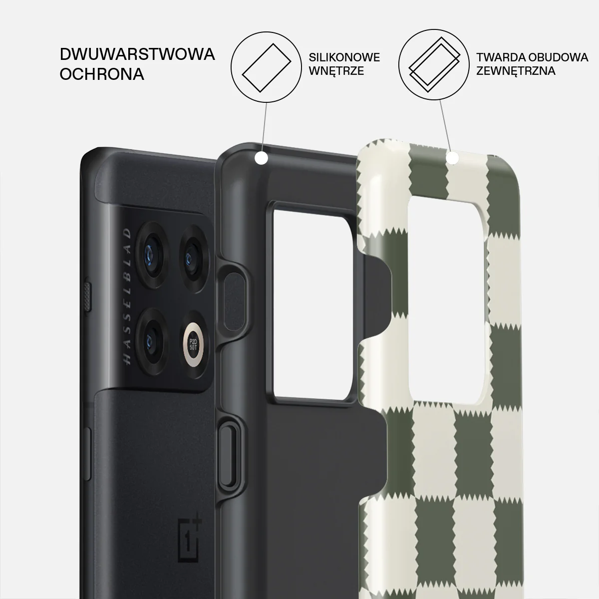 Retro Grid - OnePlus 10 Pro 5G Etui - Image 2