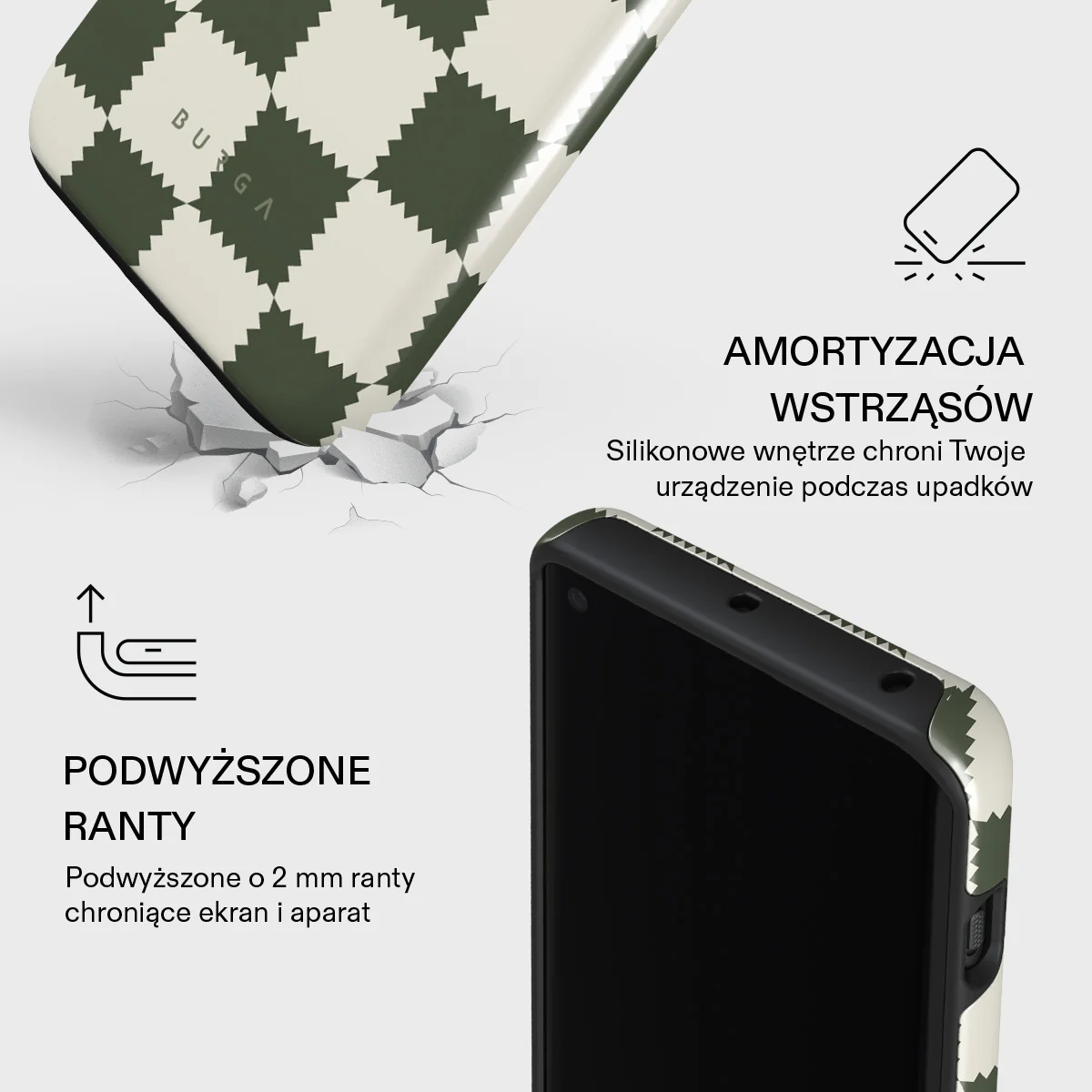Retro Grid - OnePlus 11 Etui - Image 4