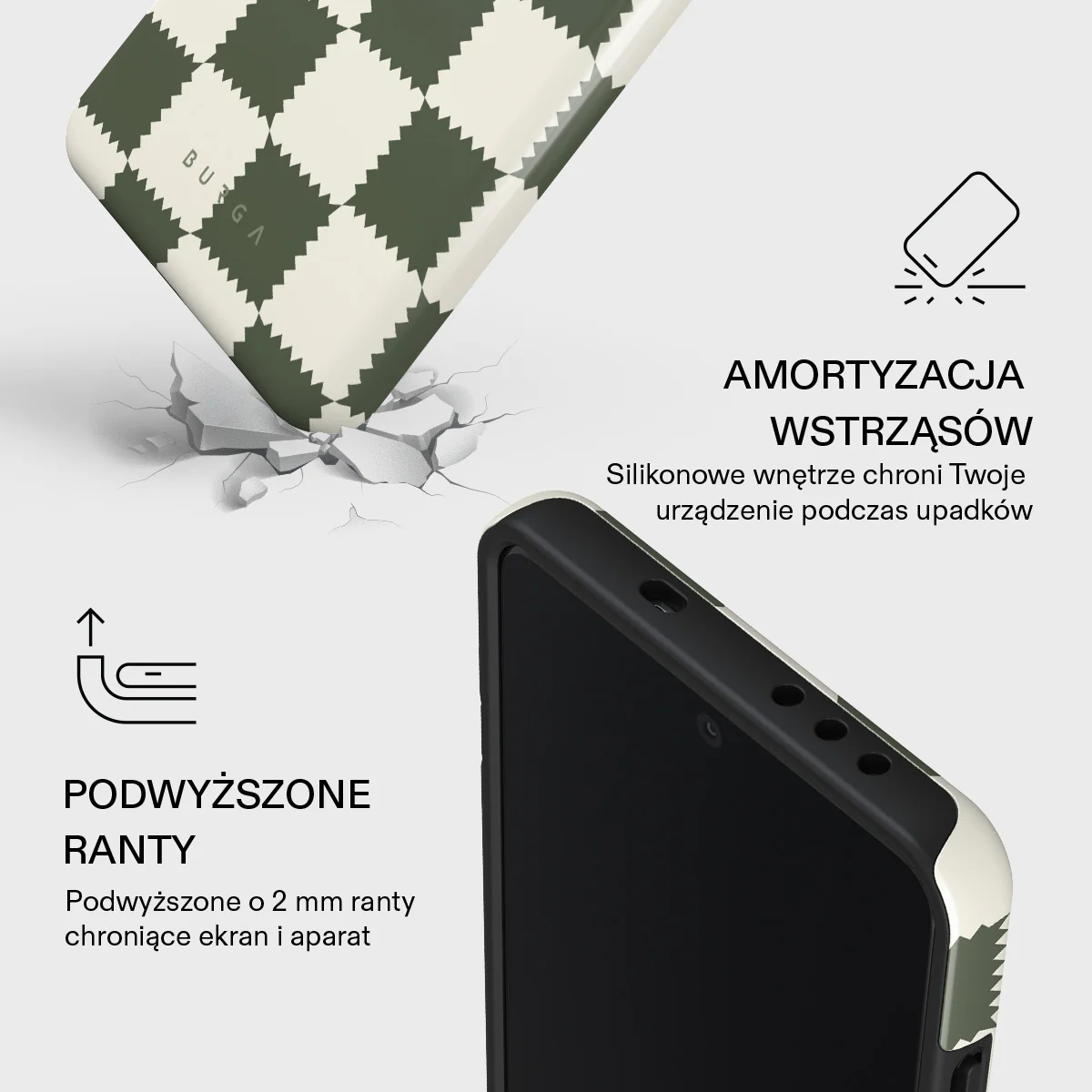 Retro Grid - OnePlus 13 Etui - Image 4